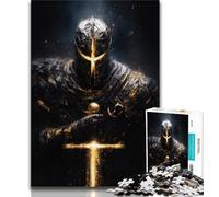 Rompecabezas de Caballeros Medievales para Adolescentes, 1000 Piezas, desafiantes, Pero Divertidos y Divertidos Regalo de cumpleaños, decoración de Pared (50x75cm)