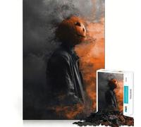 Rompecabezas de Cabeza de Calabaza de 1000 Piezas para Adultos Regalos Divertidos y de Ocio Precioso Regalo (38x52cm)