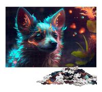 Rompecabezas de Cachorros Coloridos de 1000 Piezas para Adultos Juego Educativo desafío Regalo de Amigo Secreto (tamaño 38 x 26 cm)