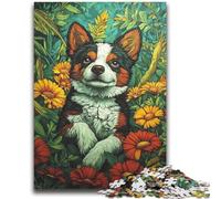 Rompecabezas de Cachorros Felices para Adultos Ayuda a ejercitar el Cerebro Juguetes adictivos para Cultivar la Paciencia y la interacción Entre Padres e Hijos (38x52cm)