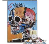 Rompecabezas de Calaveras Estilo Basquiat para Adultos y Adolescentes Un Regalo desafiante y difícil para Toda la Familia (26x38cm)