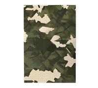Rompecabezas de camuflaje del ejército. Rompecabezas de madera para adultos, regalo único de decoración de pared