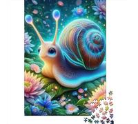 Rompecabezas de Caracol de cartón Premium, Divertido, para niños y niñas, 1000 Piezas (75 x 50 cm)