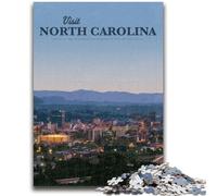 Rompecabezas de Carolina del Norte de 1000 Piezas para Adultos Un Juego desafiante Ideal para Regalar a Toda la Familia 1000 Piezas (26x38cm)