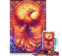 Rompecabezas de Cartas mágicas Phoenix para Adolescentes, 1000 Piezas, Wise Think Toy, Gentle Leisure, Tight Cut, Santa Wish List (38x26cm)