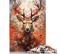 Rompecabezas de cartón 100% Reciclado de Antlered Puzzle, Juegos creativos, Adultos, 1000 Piezas (26 x 38 cm)