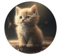 Rompecabezas de cartón de 1000 Piezas con diseño de Gato bebé, Día de la Madre, cumpleaños y Navidad, 67,5 x 67,5 cm.