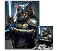 Rompecabezas de cartón de 1000 Piezas de Alliance Commander Cat para Adultos, un desafío para la Mente de Adolescentes, Ideal para una Noche de Juegos Familiar, 26x38cm (10,23x14,96 Pulgadas).