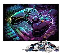 Rompecabezas de cartón de 1000 Piezas de Color Game para Adultos, un desafiante Rompecabezas para el Cerebro y un Juguete Relajante para Adolescentes de 26x38cm/10,23x14,96 Pulgadas.