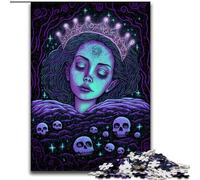 Rompecabezas de cartón de 1000 Piezas de la Princesa Durmiente para Adultos, tamaño 26x38cm, Ideal para la Familia, para el Cerebro, para la decoración del hogar
