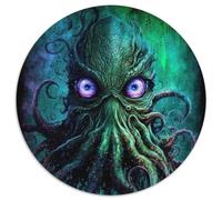 Rompecabezas de cartón de Cthulhu de 1000 Piezas para Adultos Fiestas y cumpleaños (67,5x67,5cm)