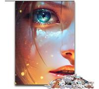 Rompecabezas de cartulina de 1000 Piezas para Adultos, con un Hermoso Ojo Brillante, tamaño 38x26cm Un desafío para la Mente, una Actividad Familiar, decoración del hogar y un Regalo navideño