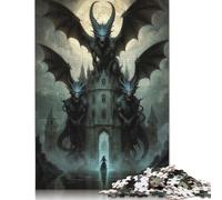 Rompecabezas de Castillo Encantado, Tablero 100% Reciclado, para niños y Adultos a Partir de 12 años, 1000 Piezas (75 x 50 cm)