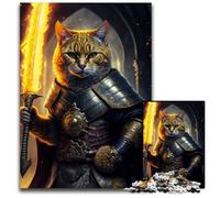 Rompecabezas de Cato The Dungeon Master de 1000 Piezas para Adultos, cumpleaños, desafiante Juego de ingenio de 26x38cm/10,23x14,96 Pulgadas.
