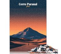 Rompecabezas de Cerro Paranal, Chile, con imágenes Personalizables, 100% cartón Reciclado, para Adultos, Navidad, 1000 Piezas (38 x 26 cm)