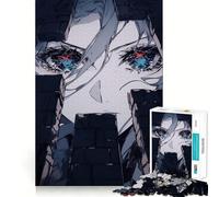 Rompecabezas de Chica Anime atrapada para Adultos,1000 Piezas,Juego para estimular la Mente,tamaño Uniforme,Piezas precisas,Ideal para Viajar, ejercitar la Mente (50x75cm)