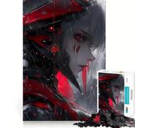 Rompecabezas de Chica Anime de la Muerte Blanca Juego de Memoria Mental de 1000 Piezas Manualidades de Corte de Alta precisión desafío Cerebral Interactivo para el hogar (38x52cm)