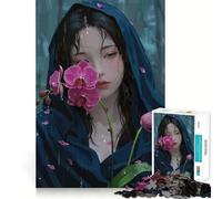 Rompecabezas de Chicas Anime de 1000 Piezas para estimular la concentración,Divertido,Cortado con láser para un Ajuste, Actividad para Compartir con Seres Queridos (50x75cm)