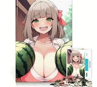 Rompecabezas de Chicas Anime sexys para Adolescentes, 1000 Piezas, Juguete Inteligente, Tiempo Libre, Corte preciso, Regalo de Temporada 50x75cm