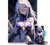 Rompecabezas de Chicas Anime sexys para Adolescentes, 1000 Piezas, Rompecabezas Mental, Divertido y Relajante, Arte para armar, Regalo Encantador 38x26cm
