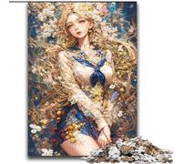 Rompecabezas de Chicas de Anime para Adolescentes, 2000 Piezas, Juguetes educativos, Juegos Familiares con póster a Juego y Hoja de Trivia (70x100cm)