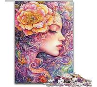 Rompecabezas de Chicas de Anime para Adultos, Apto para Mayores de 14 años Diversión Familiar Es un Regalo Ideal para Toda la Familia 26x38cm