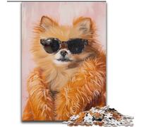 Rompecabezas de Chihuahua para Adultos 1000 Piezas, Juegos Familiares, Actividades para Disfrutar en casa, Regalo de cumpleaños, Regalo de Viaje (tamaño 26x38cm)