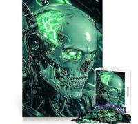 Rompecabezas de Ciencia ficción de 1000 Piezas para Adolescentes Juguete de lógica sólida Diversión Tranquila Corte de precisión Regalo increíble (38x52cm)