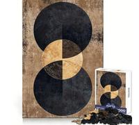 Rompecabezas de círculos rústicos de 1000 Piezas para Adultos, Juguete Intelectual Relajante y Divertido, Corte preciso, (38x52cm)