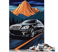 Rompecabezas de Coche Deportivo de Papel Rectangular, 1000 Piezas (75 x 50 cm)