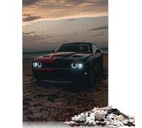 Rompecabezas de Coche Deportivo, desafiante y Estimulante, de cartón 100% Reciclado, Ideal para Adultos y niños, 1000 Piezas (75 x 50 cm)