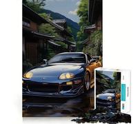 Rompecabezas de Coches Deportivos con Cielo Estrellado para Adolescentes, 1000 Piezas, Juguete Inteligente, Tiempo Libre, Corte preciso, Regalo de Temporada 38x26cm