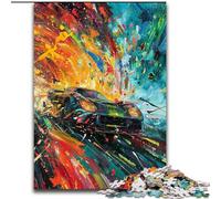 Rompecabezas de Coches Deportivos para Adultos, 1000 Piezas, Juegos educativos, decoración del hogar, (50x75cm)