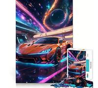 Rompecabezas de Coches espaciales para Adultos, 1000 Piezas, para Mejorar la Memoria, aliviar el estrés, diseño para armar, Regalo Memorable (50x75cm)