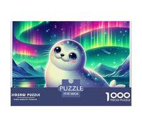 Rompecabezas de Cocodrilos, Rompecabezas para Adultos y Niños. 1000 Piezas Desafío Imposible Juguete Educativo Juego Decoración Hogar para Adultos y Niños a Partir de 14 Años 38x26cm/1000pcs