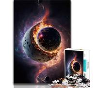 Rompecabezas de Colores del Planeta Espacial para Adultos 1000 Piezas diseño Vibrante y único una Experiencia Relajante y desafiante (50x75cm)