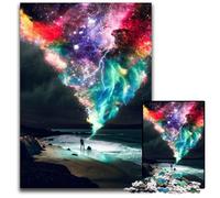 Rompecabezas de Colores en el Cielo de 1000 Piezas, Rompecabezas de Madera para Adultos, Regalo Ideal para Vacaciones y decoración del hogar, 50x75cm/19,68x29,52 Pulgadas