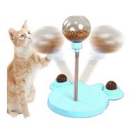 Rompecabezas de comida para gatos y perros | comederos lentos para mascotas y hierba gatera | Juguete dispensador de golosinas para gatos | Bola dispensadora interactiva de hierba gatera para gatos |