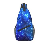 Rompecabezas de concienciación sobre el autismo con corazón adecuado para deportes, correr, viajar, al aire libre para hombres y mujeres, Estrellas brillantes azules, Talla única, Retro