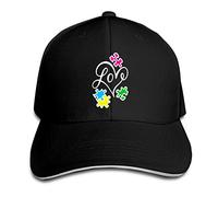 Rompecabezas De Concientización sobre El Autismo con Un Corazón De Amor Hombre Mujer Protección Solar Gorras Moda Gorra De Béisbol Casuales Gorra-Camionero para Golf Pesca Trucker