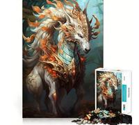 Rompecabezas de Criaturas míticas y fantásticas para Adolescentes, 1000 Piezas, Think Toy, diversión Relajante, Arte de Corte Limpio, Coleccionable (50x75cm)