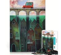 Rompecabezas de Criaturas submarinas de 1000 Piezas Juego de concentración Mental Corte de precisión Bordes Lisos Actividad Absorbente para Noches tranquilas (38x52cm)