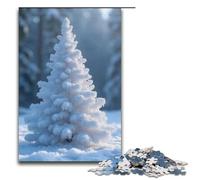 Rompecabezas de Cristal escarchado para Adultos 1000 Piezas Divertido Juego Familiar antiestrés desafío difícil 1000 Piezas (38 x 26 cm)