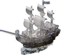 Rompecabezas de cristal gran barco pirata