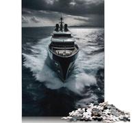 Rompecabezas de Crucero en yate, desafío difícil, 100% cartón Reciclado, para niños y Adultos a Partir de 12 años, 1000 Piezas (26 x 38 cm)
