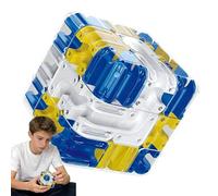 Rompecabezas de Cubo de Laberinto 3D Grande, Laberinto con Bola Rodante, Cubo Bola Rodadura Puzzle-Laberinto, Juguete De Ingenio Entretenido para Niños Adultos Cultiva Pensamiento Positive