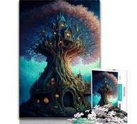 Rompecabezas de Cuentos de Hadas de 1000 Piezas para Adultos Juegos educativos decoración del hogar Regalo Ideal para Toda la Familia (50x75cm)