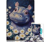 Rompecabezas de Daisy e Hippo de 1000 Piezas para Adolescentes y Adultos Un Juego desafiante, Ideal para Regalar a Toda la Familia (38x26cm)