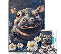 Rompecabezas de Daisy e Hippo para Adultos, 1000 Piezas, un Juego desafiante, Ideal para Regalar a Toda la Familia (50x75cm)