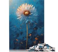Rompecabezas de Diente de león de Vincent Van Gogh, Rompecabezas Rectangular de Papel Entrelazado preciso para niños y niñas, 1000 Piezas (26 x 38 cm)